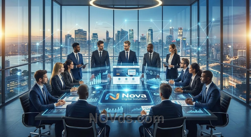 Nova Digital Solutions: Your strategic partner for creating your technological future and achieving business leadership