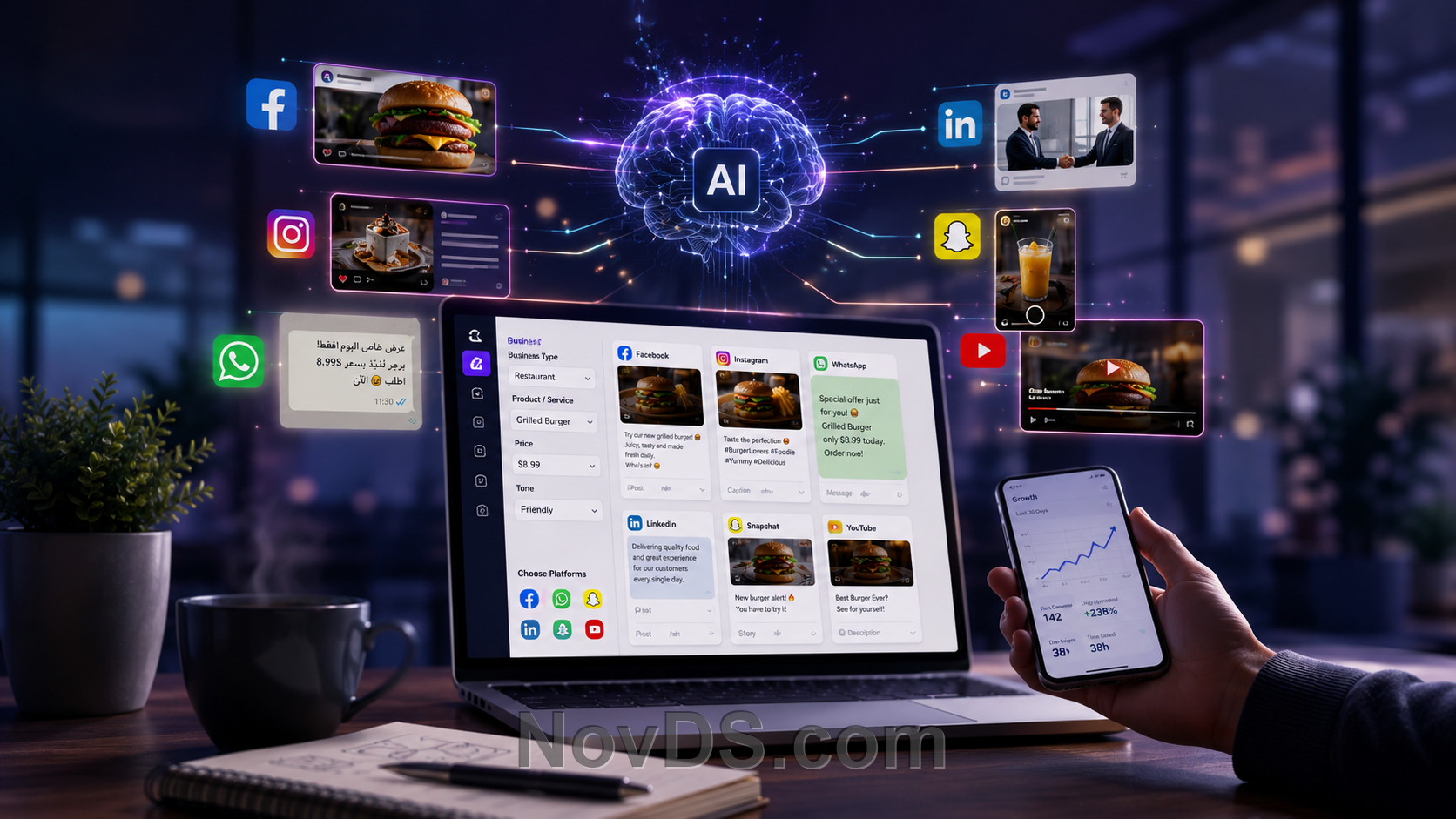 Zaki Post: Write Your Project's Content Smartly and in Seconds