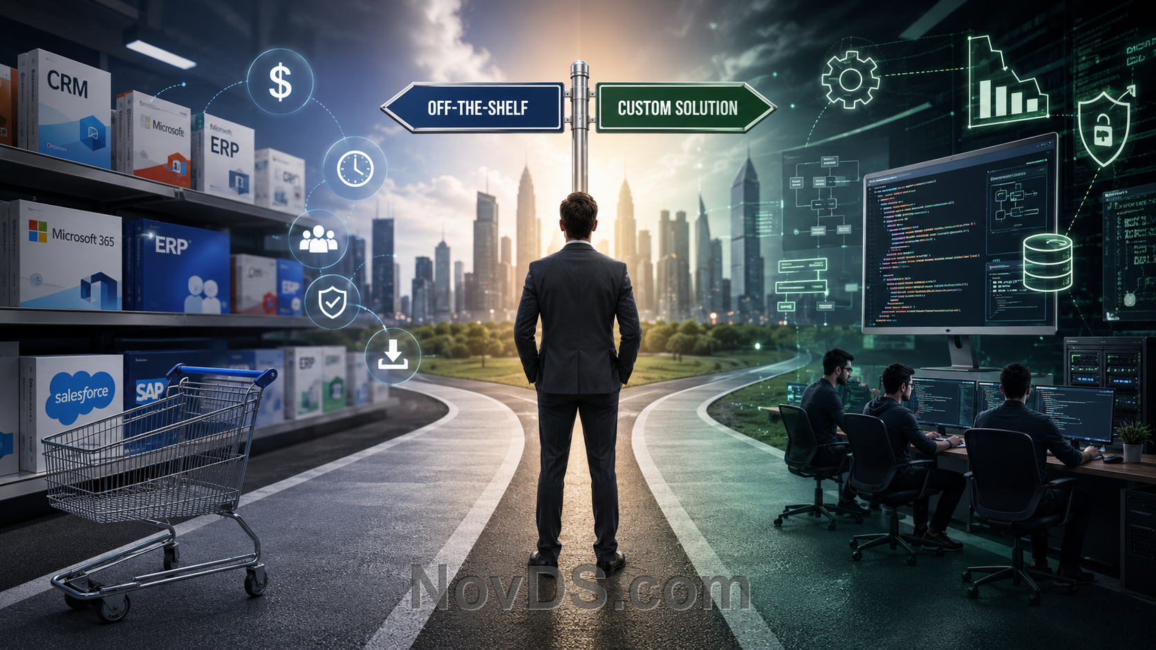 Off-the-shelf Software vs. Custom Software: Which is Better for Your Business?