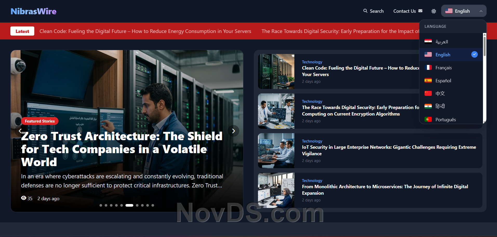 Global AI-Powered News Platform - Multilingual image 3